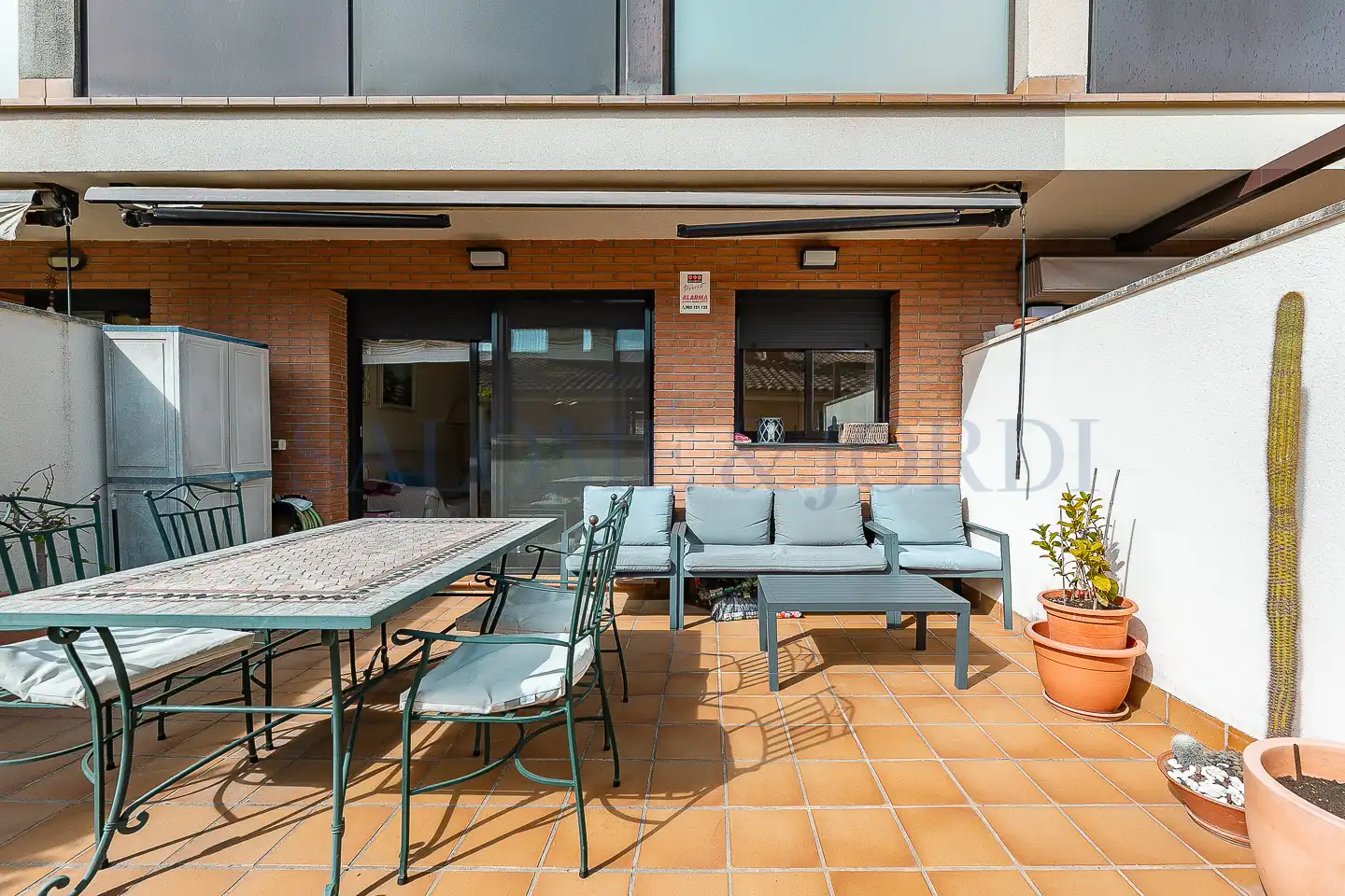 Terraza de Casa adosada en venta en Cabrils con Aire acondicionado, Calefacción y Amueblado