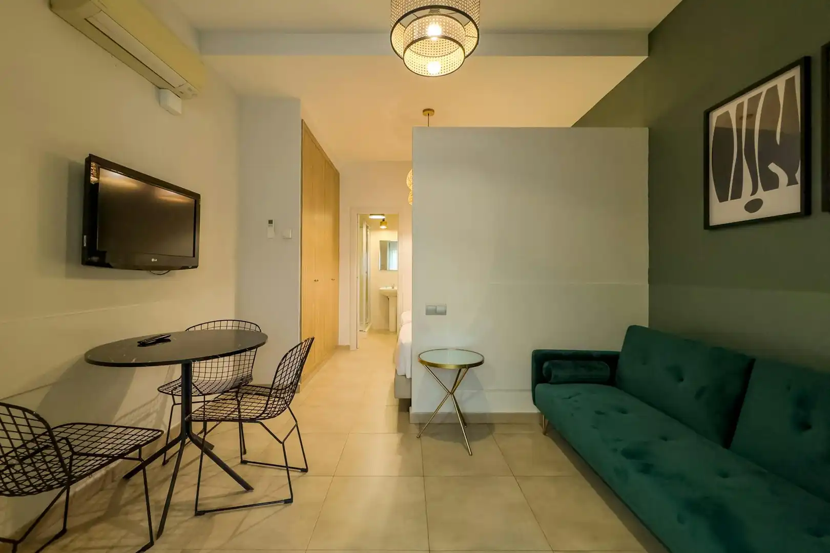 Living room of Flat for rent in Sants - Montjuïc