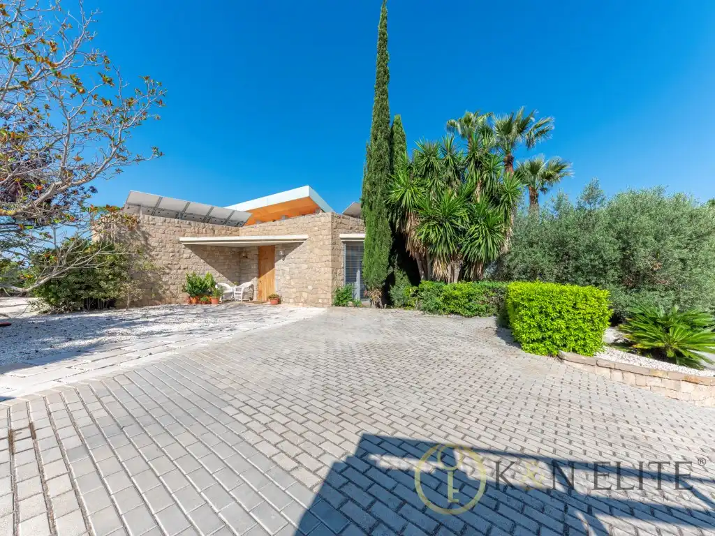 Exterior view of Houses for sale in Petrer  with Private garden and Swimming Pool