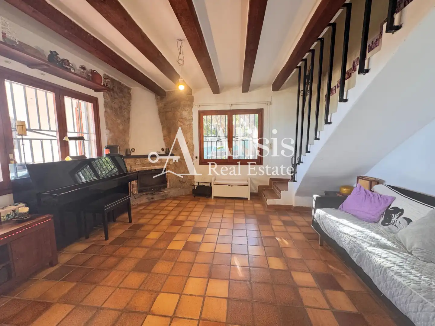 Sala de estar de Casa o chalet en venta en Cunit Residencial
