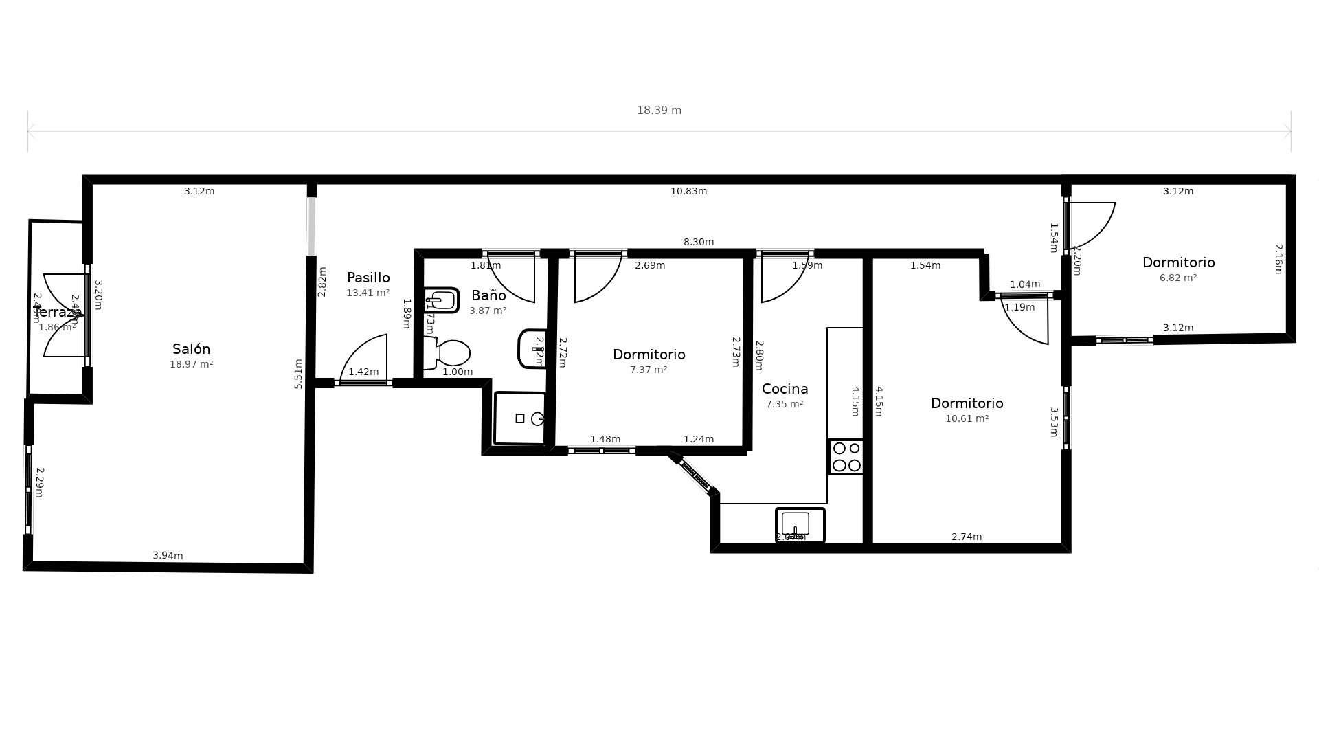 Flat to rent in Florida Alta
