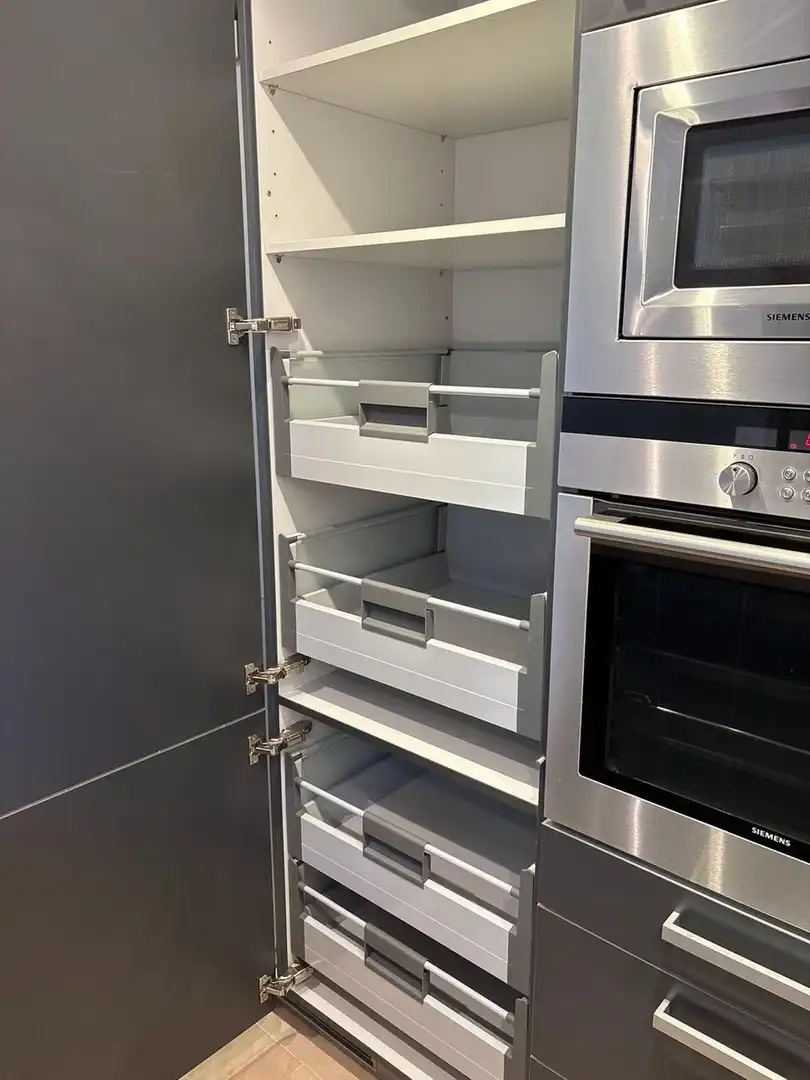 Cocina de Apartamento de alquiler en  Palma de Mallorca con Aire acondicionado, Calefacción y Piscina comunitaria