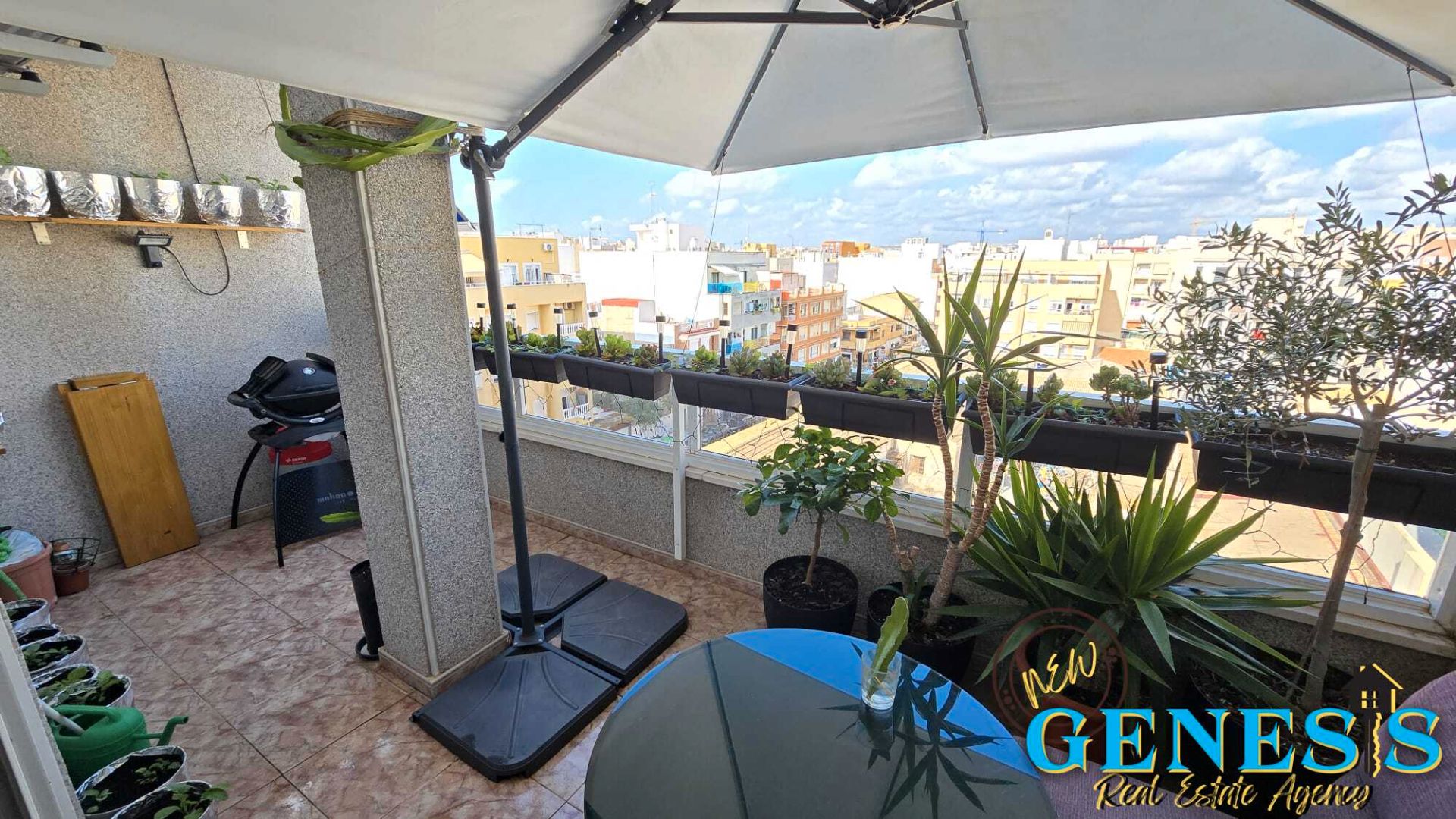 Terrace of Attic for sale in Torrevieja  with Air Conditioner, Heating and Terrace