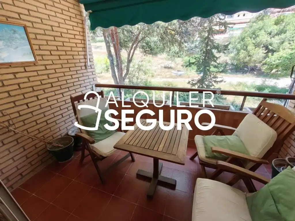 Balcony of Flat for rent in Alicante / Alacant  with Heating, Terrace and Furnished