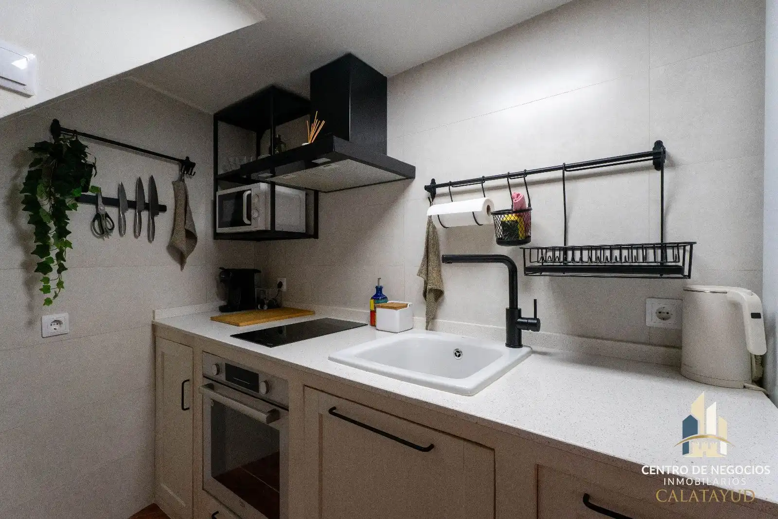 Cocina de Casa o chalet en venta en Maluenda con Calefacción, Terraza y Amueblado