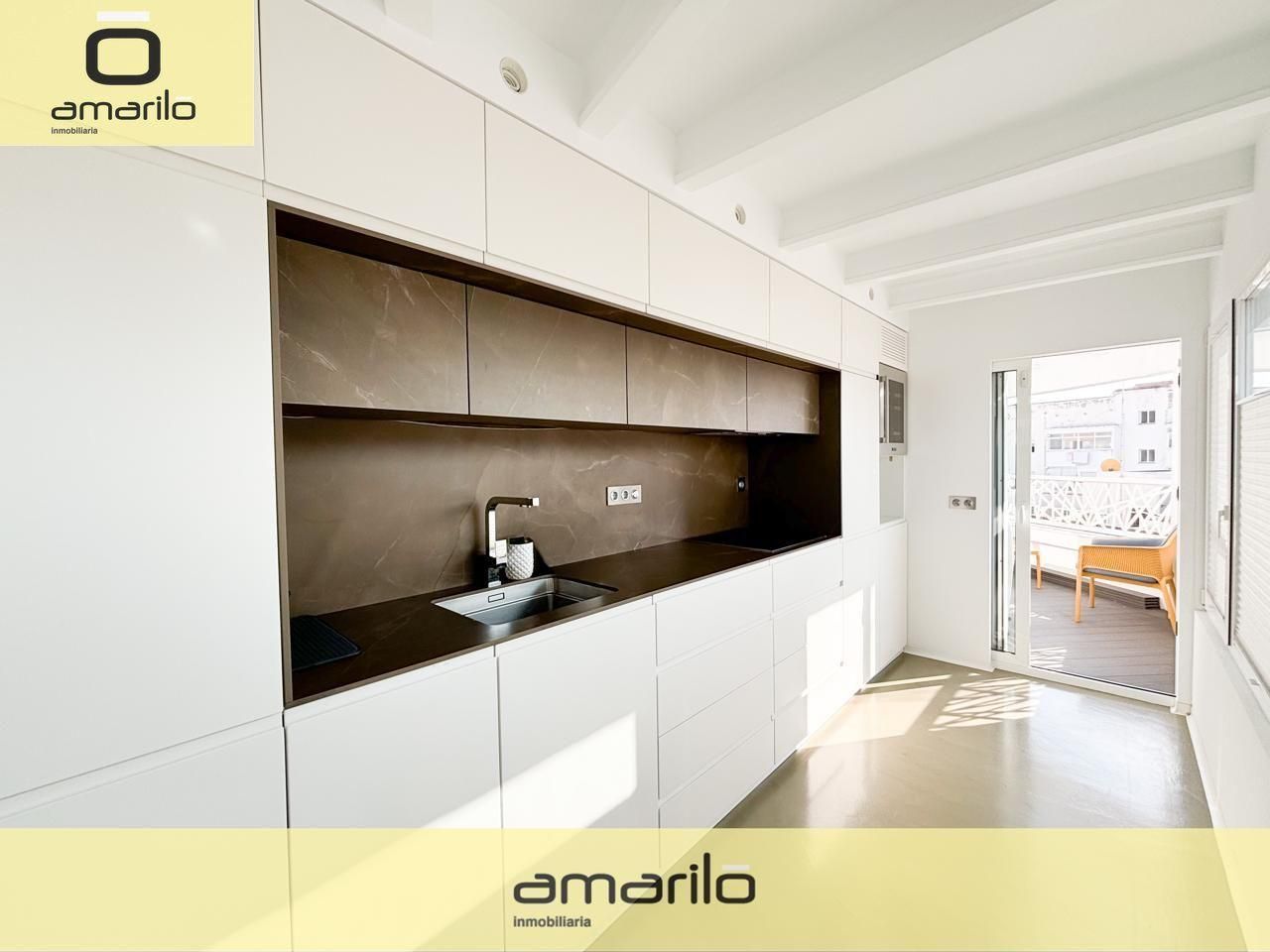 Cocina de Ático en venta en  Valencia Capital con Aire acondicionado, Calefacción y Terraza