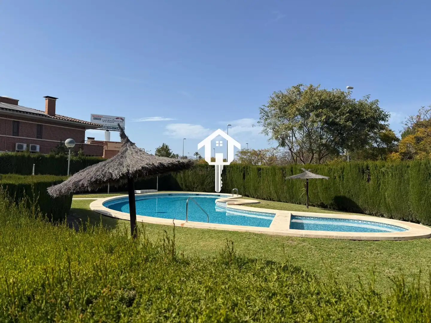 Jardín de Casa adosada en venta en Mutxamel con Aire acondicionado, Trastero y Amueblado