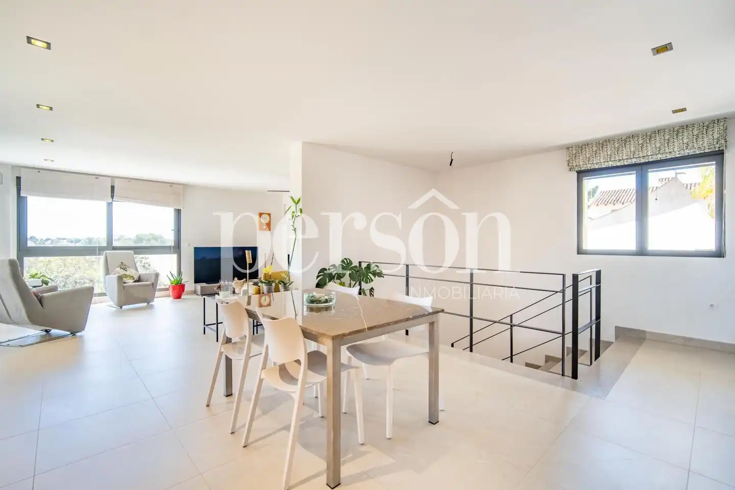 Living room of Houses for sale in L'Eliana  with Air Conditioner, Heating and Private garden