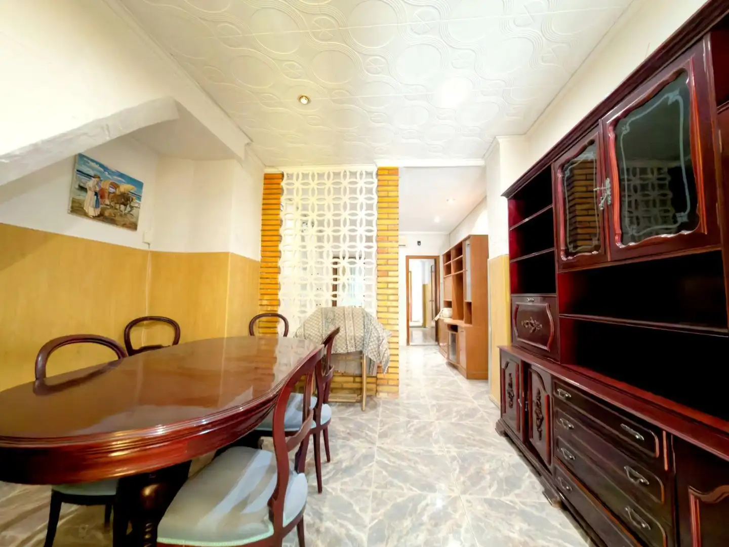 Dining room of Houses for sale in Museros  with Terrace and Balcony