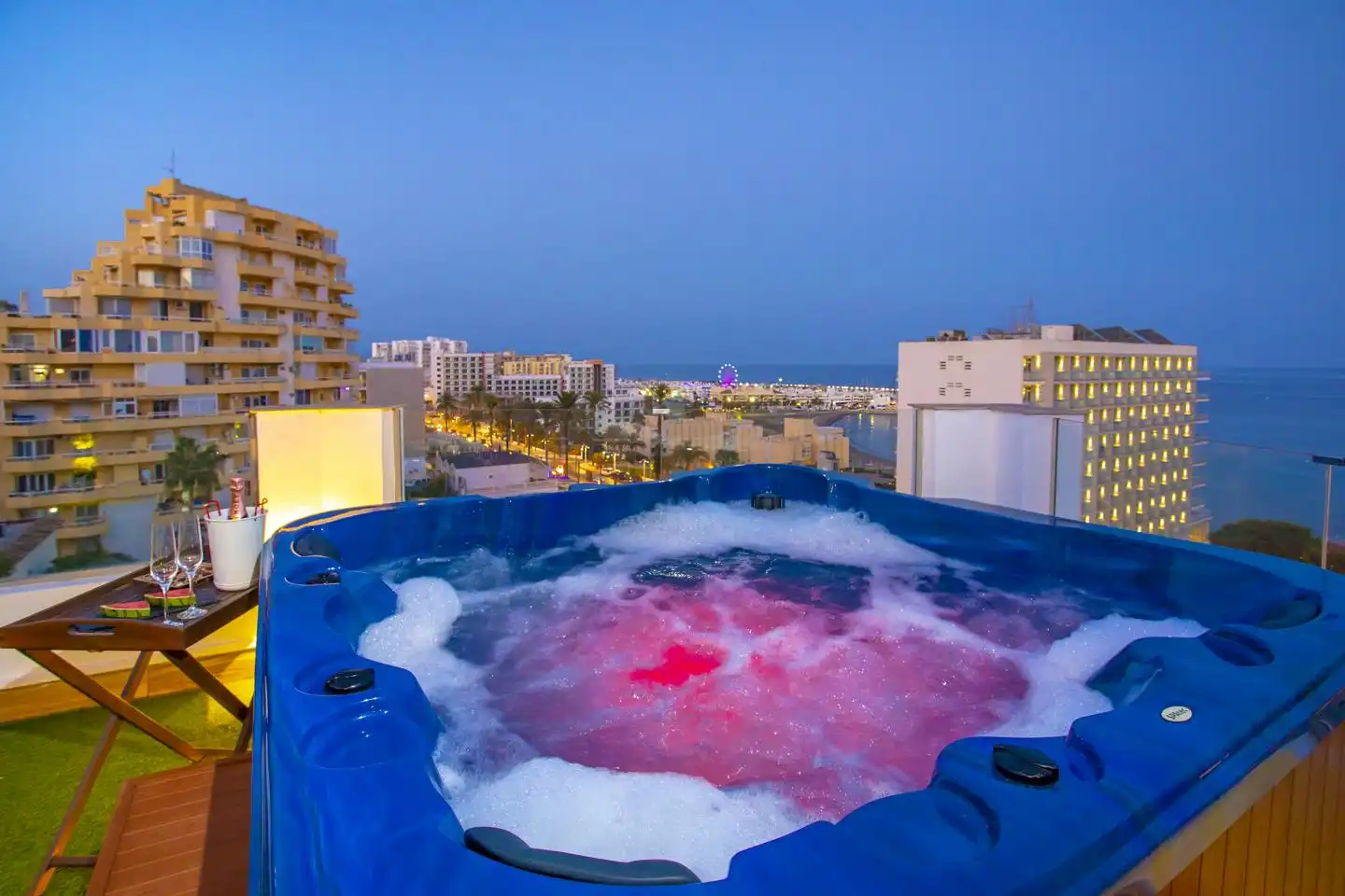 Terrace of Apartments for sale in Benalmádena  with Air Conditioner, Terrace and Furnished