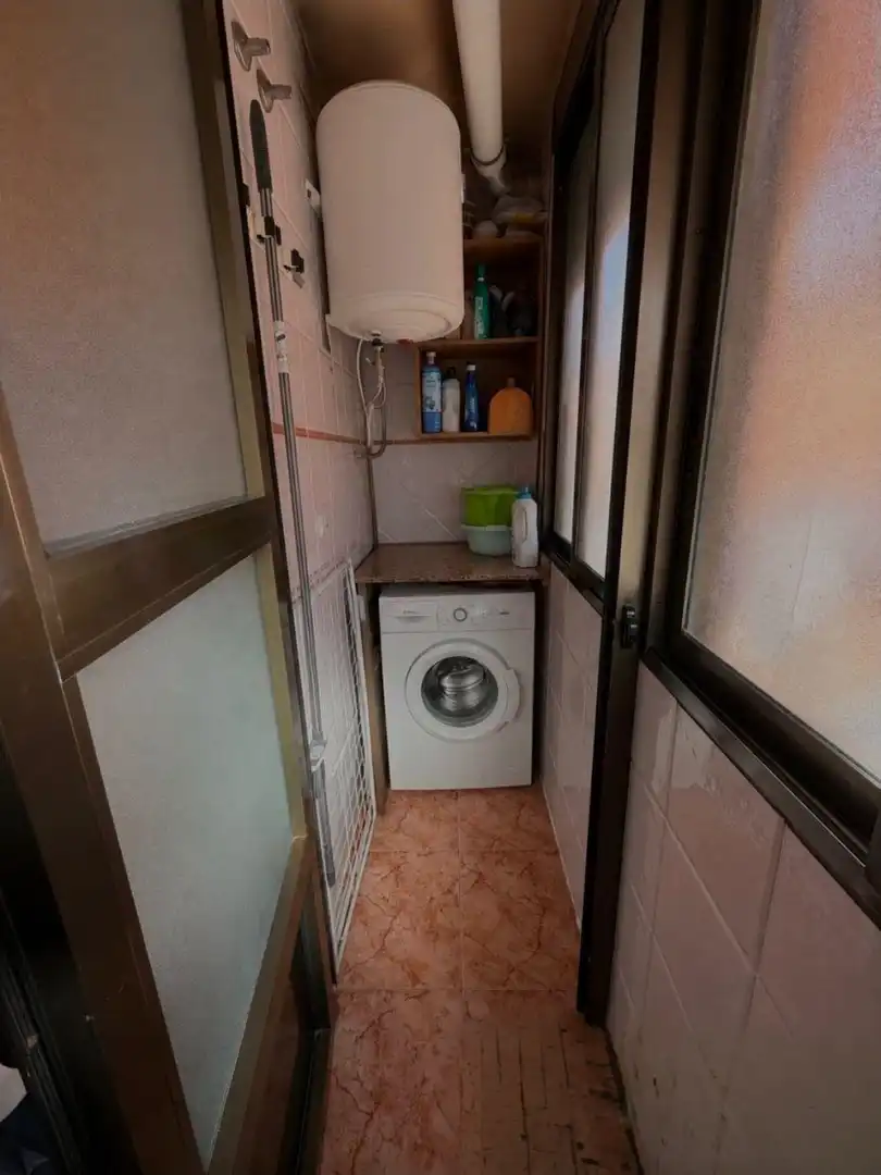 Kitchen of Flat for sale in Xirivella  with Air Conditioner, Furnished and Balcony