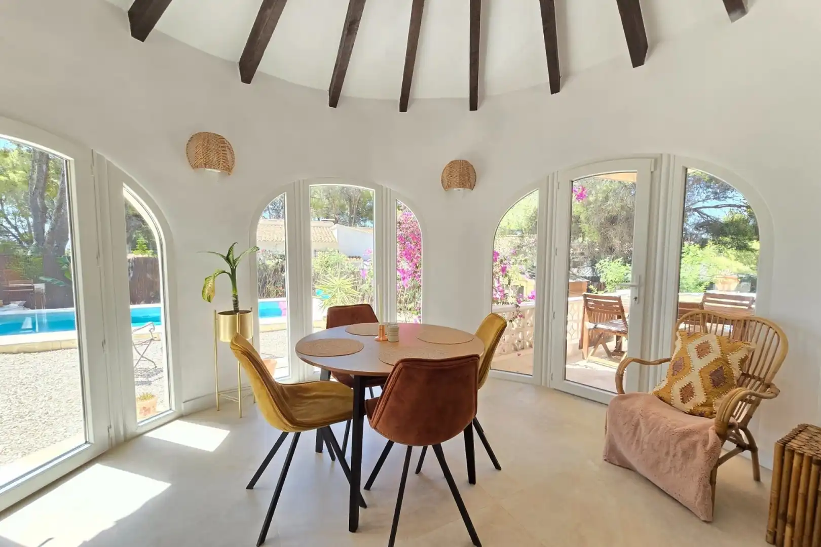 Comedor de Casa o chalet de alquiler en Altea con Aire acondicionado, Calefacción y Terraza