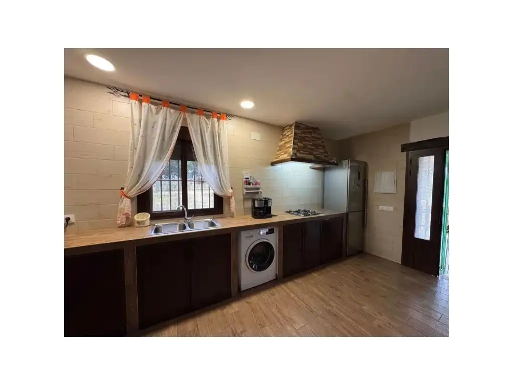 Cocina de Finca rústica en venta en San Vicente de Alcántara con Aire acondicionado y Piscina