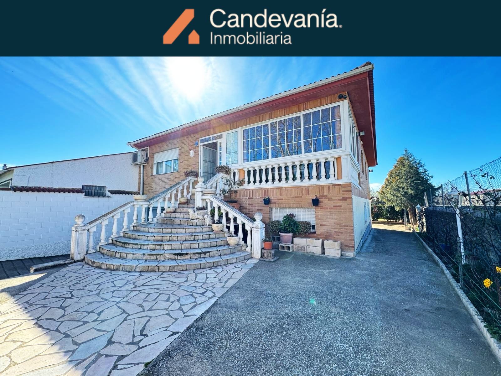 Exterior view of House or chalet for sale in Gurrea de Gállego  with Heating and Private garden
