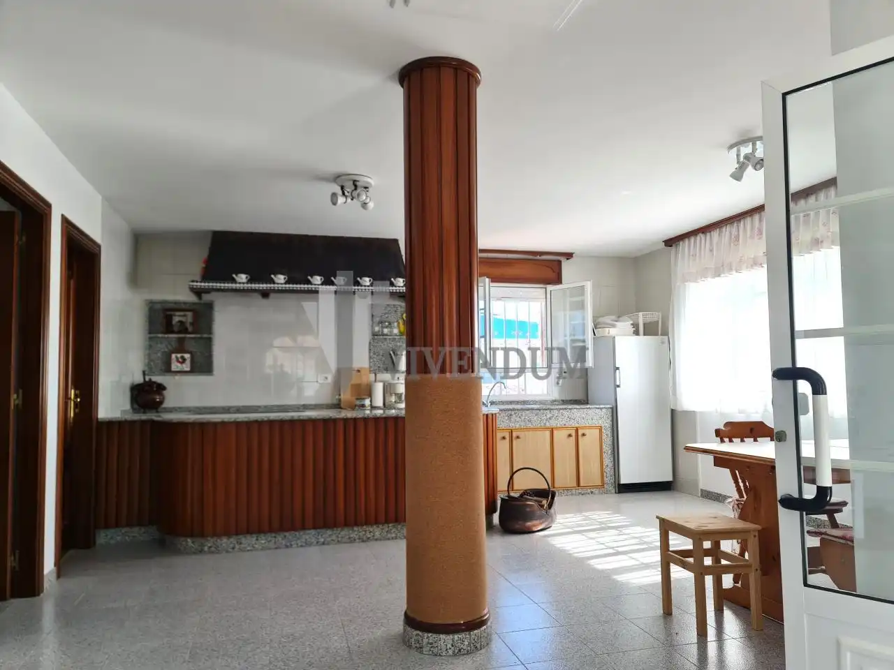 Cocina de Casa o chalet de alquiler en Oia con Jardín privado, Terraza y Piscina