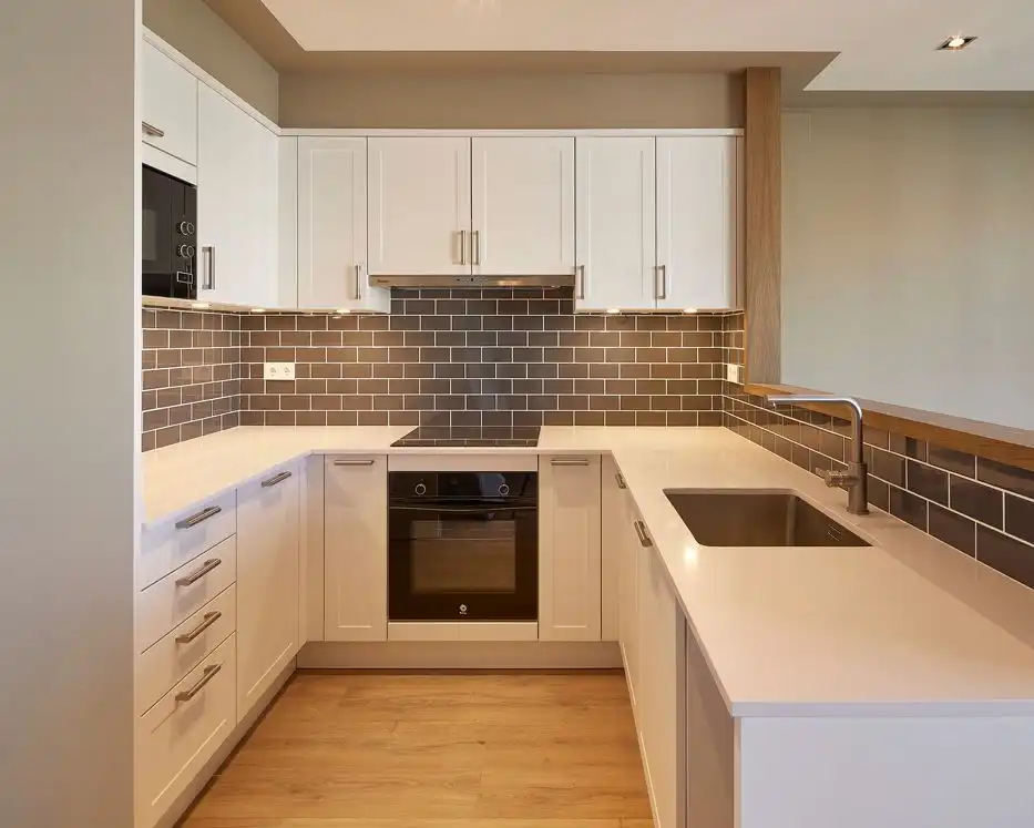 Küche von Wohnung zur Miete in Sant Joan Despí mit Klimaanlage, Heizung und Privatgarten