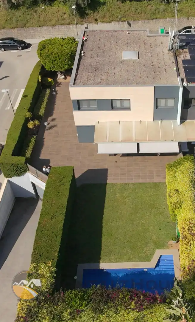 Terraza de Casa o chalet en venta en Sant Andreu de Llavaneres con Aire acondicionado, Calefacción y Jardín privado