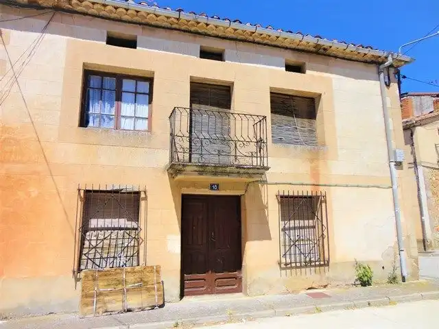 Exterior view of Country homes for sale in Barbadillo del Mercado  with Private garden