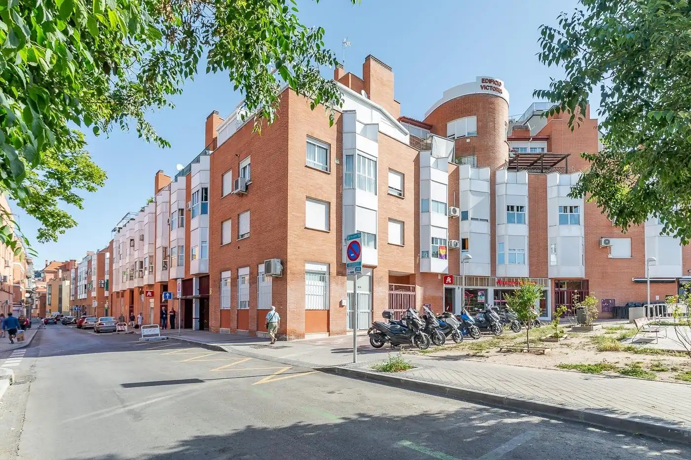 Vista exterior de Apartamento de alquiler en Madrid con Aire acondicionado, Calefacción y Amueblado