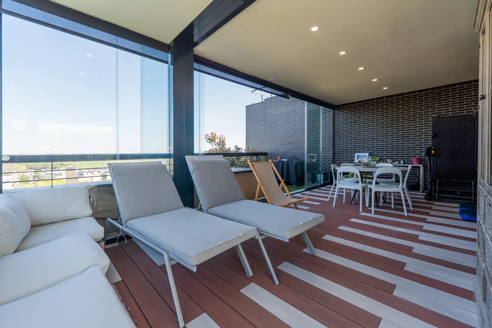 Terrasse von Maisonette zum Verkauf in Fuente del Fresno mit Klimaanlage, Heizung und Abstellraum