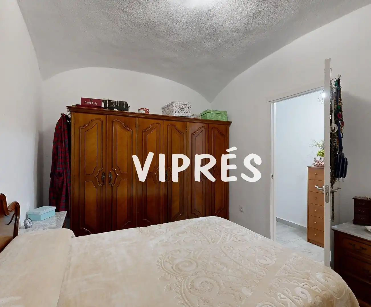 Dormitori de Casa o xalet en venda en Mérida amb Aire condicionat i Terrassa
