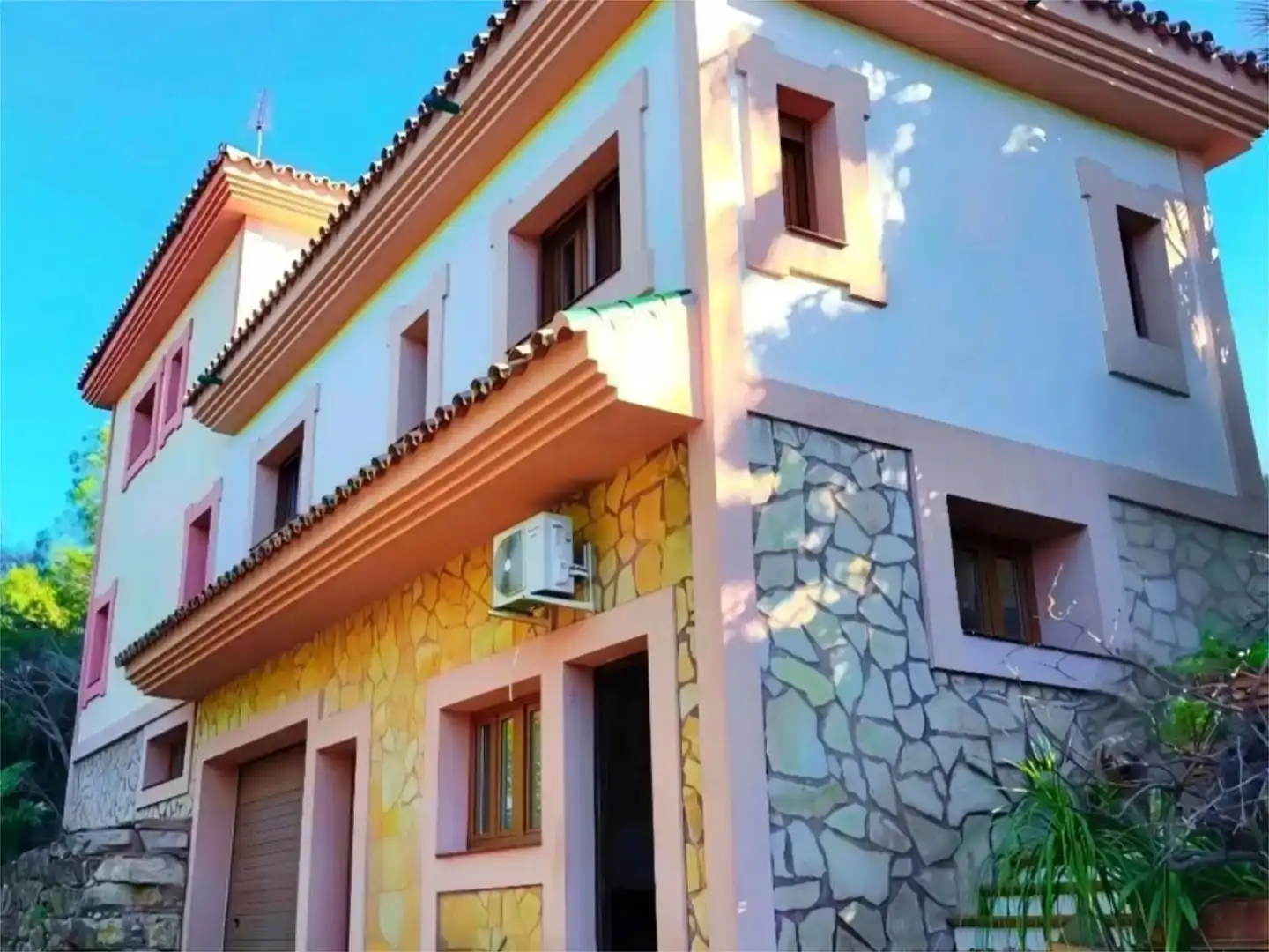 Vista exterior de Finca rústica en venda en Estepona