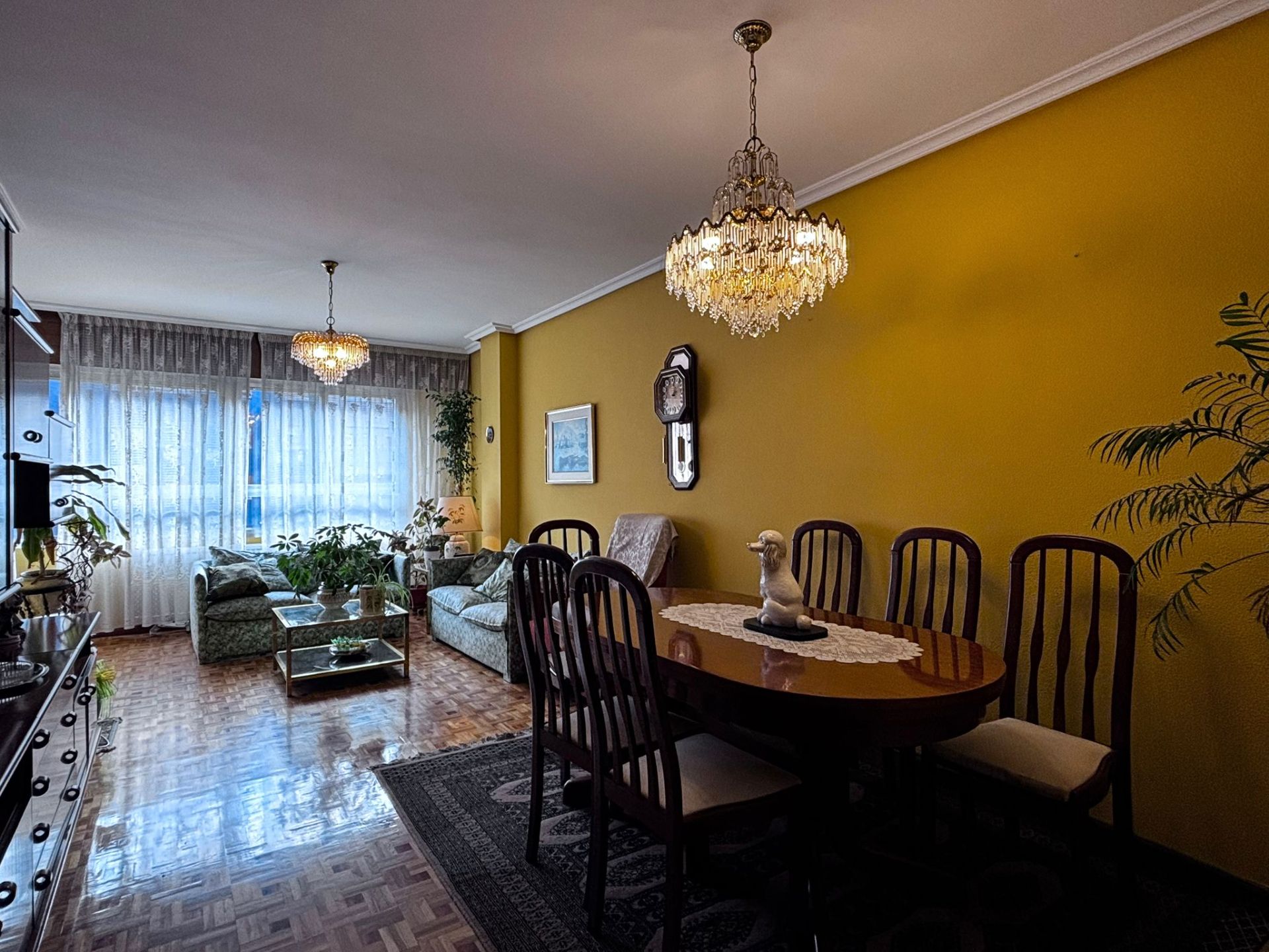 Dining room of Flat for sale in Burgos Capital  with Heating