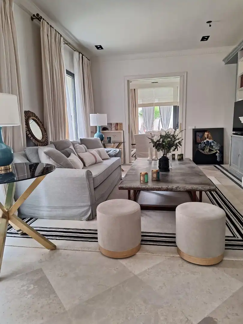 Wohnzimmer von Haus oder Chalet zur Miete in Madrid mit Klimaanlage, Heizung und Privatgarten