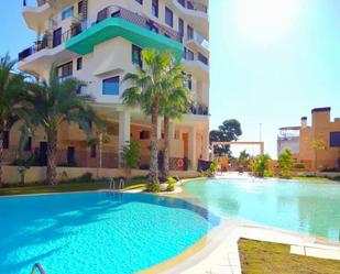 Piscina de Casa o xalet de lloguer en Villajoyosa / La Vila Joiosa amb Aire condicionat, Jardí privat i Terrassa