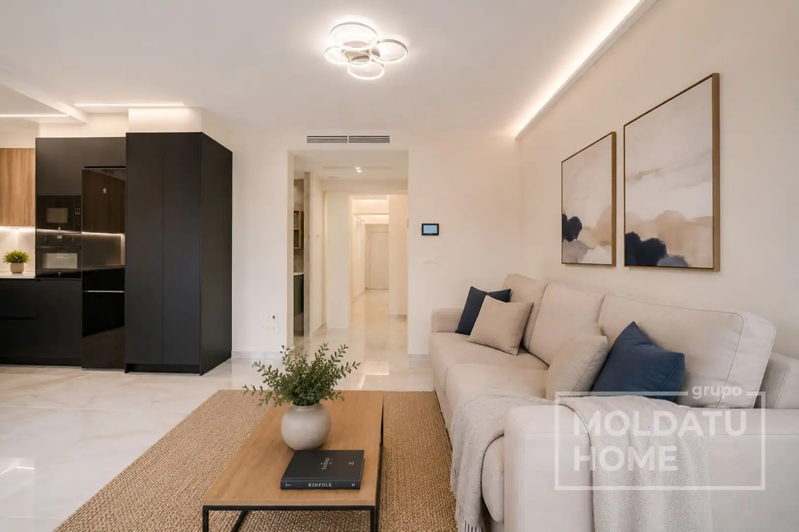 Sala de estar de Apartamento en venta en Donostia - San Sebastián  con Aire acondicionado, Calefacción y Terraza