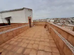Exterior view of Flat for sale in Almodóvar del Campo  with Air Conditioner, Heating and Parquet flooring