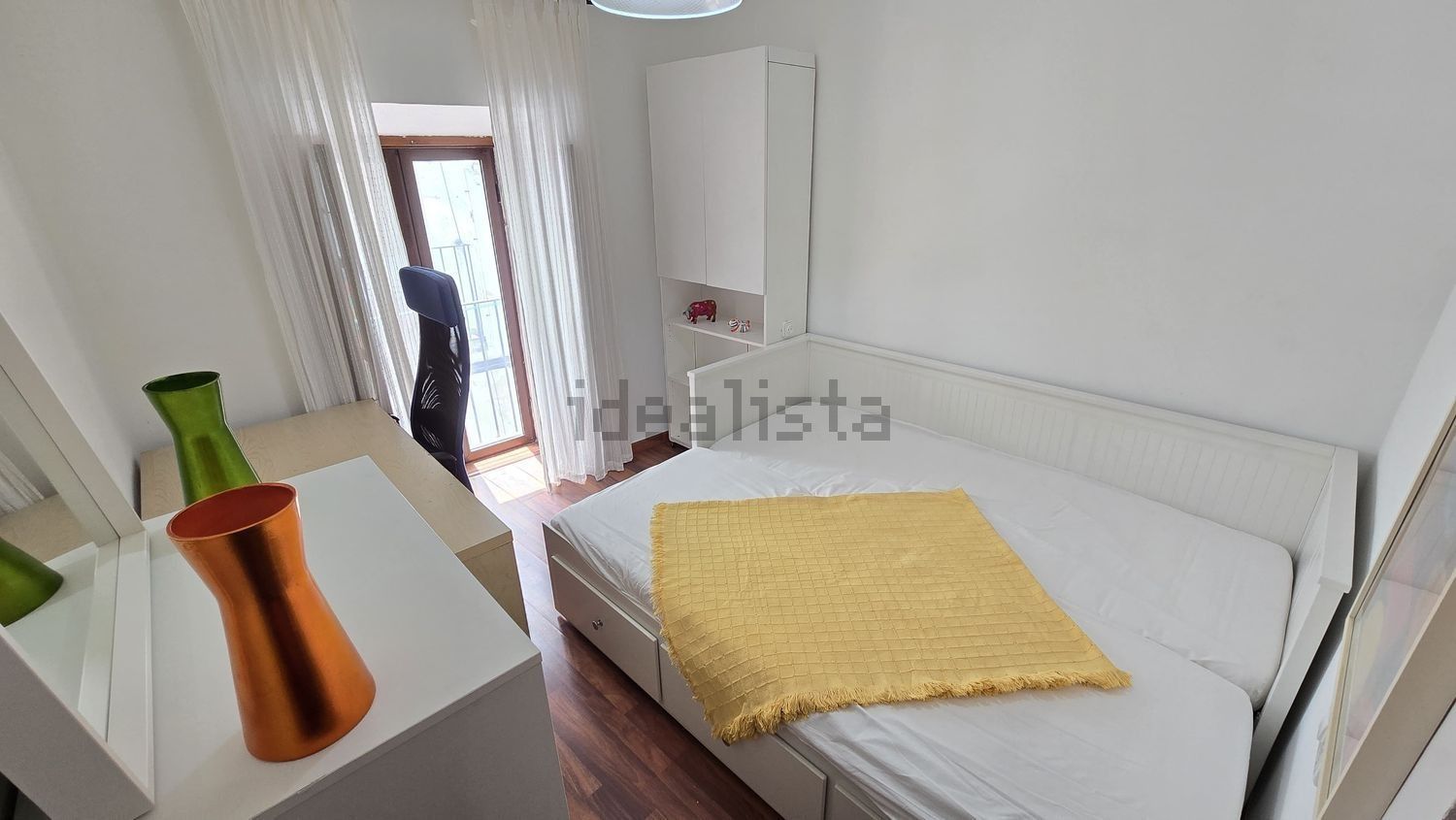 Bedroom of Apartment to rent in Cáceres Capital  with Air Conditioner and Furnished
