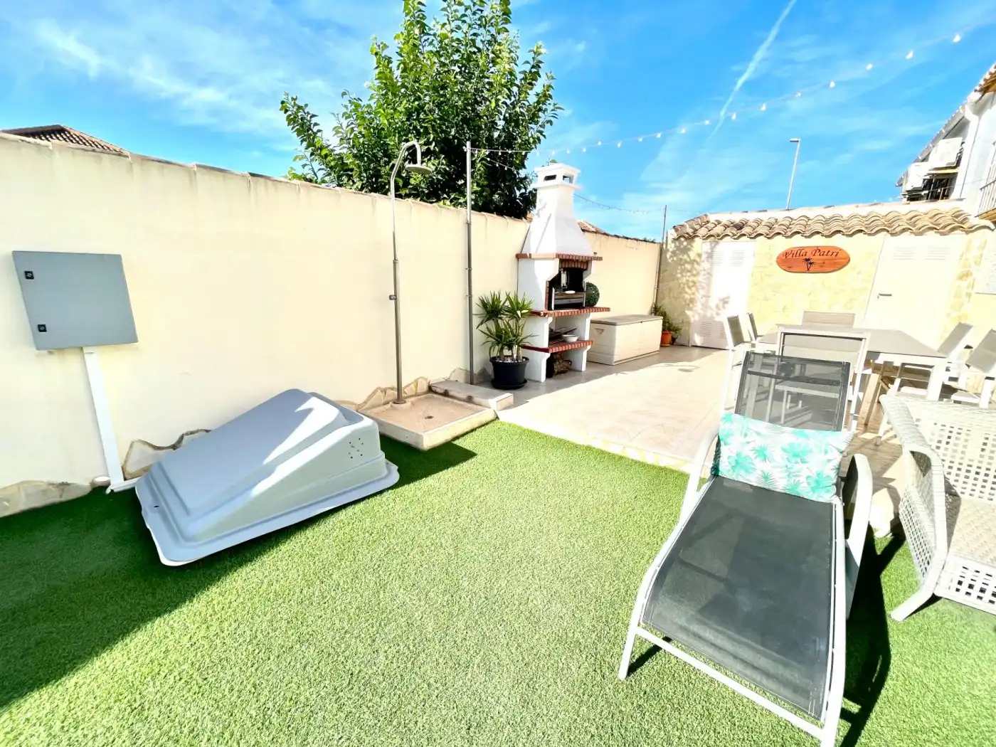 Terrace of Houses for rent in San Fulgencio  with Air Conditioner, Heating and Private garden