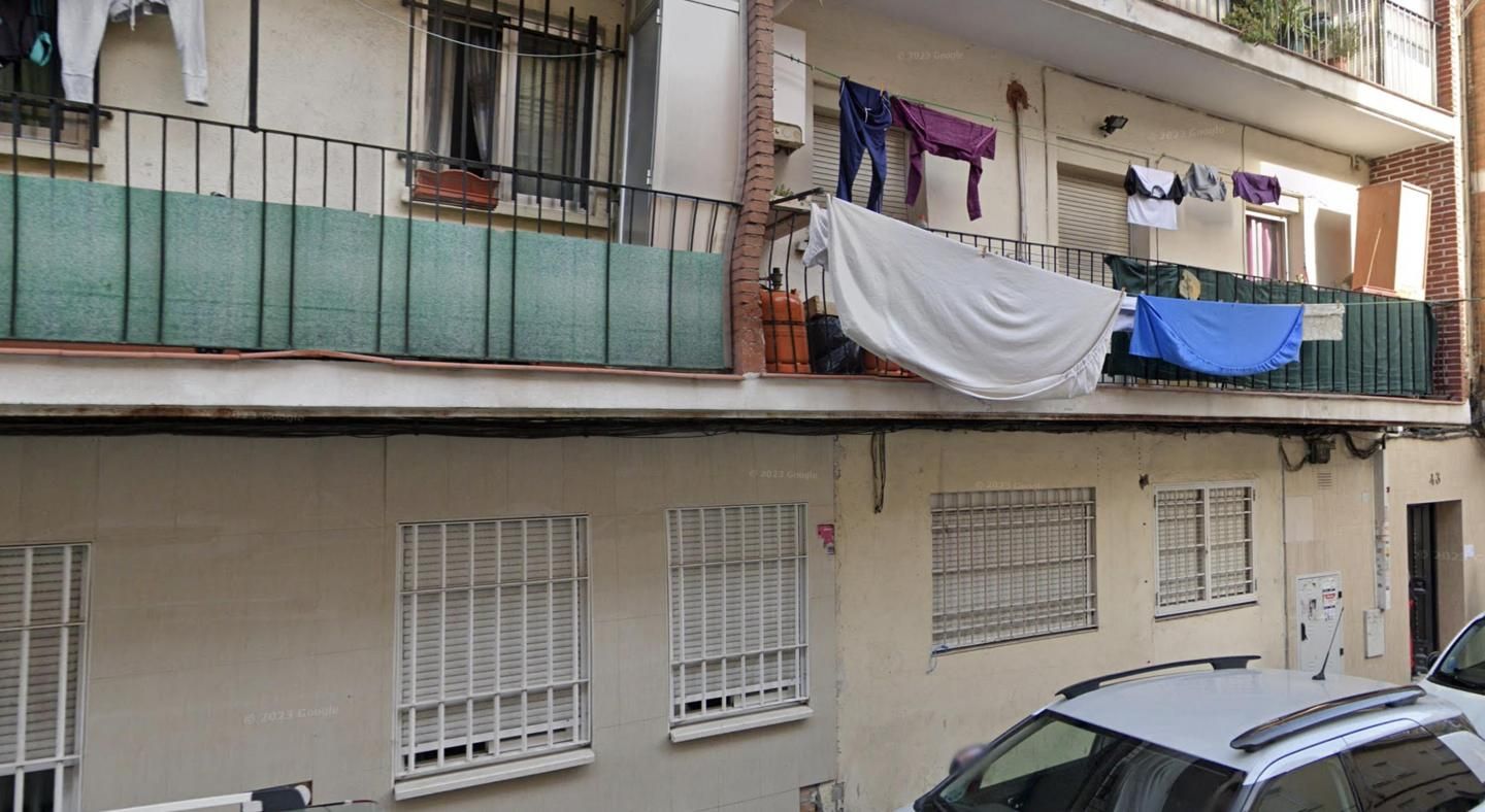 Exterior view of Planta baja for sale in  Madrid Capital  with Alarm