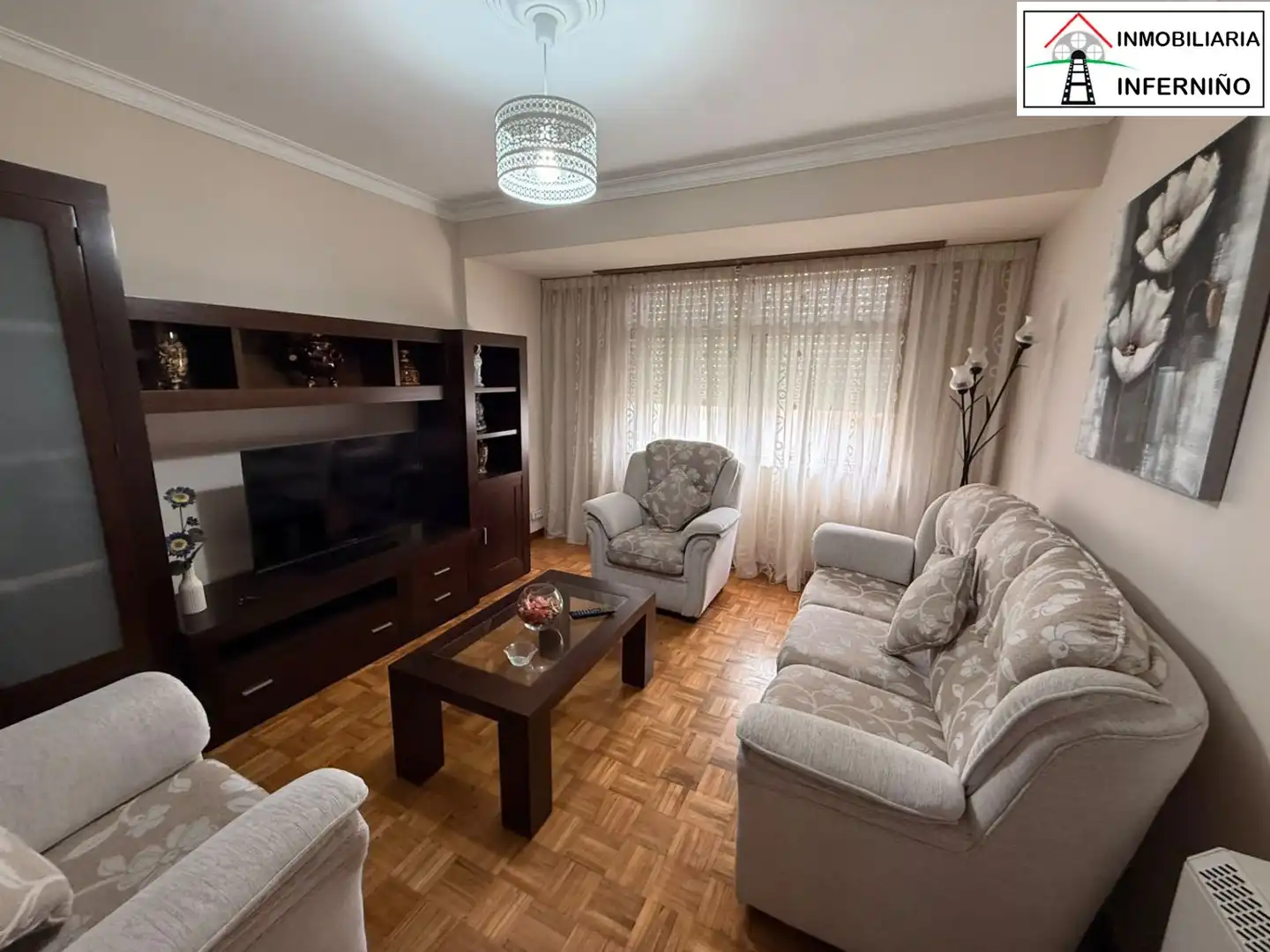 Living room of Flat for rent in Ferrol  with Terrace