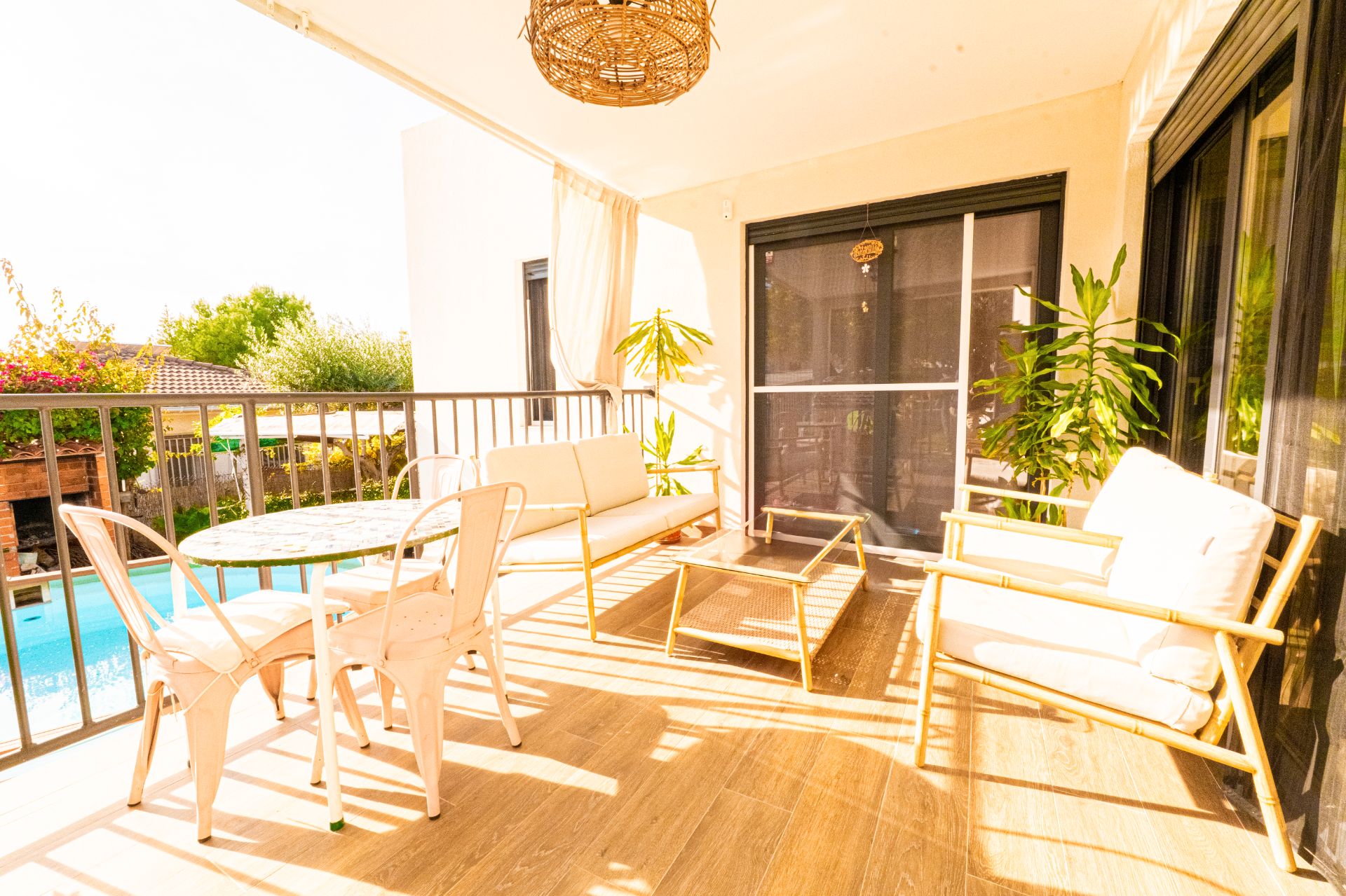 Terrace of House or chalet for sale in Bellvei  with Air Conditioner, Heating and Private garden