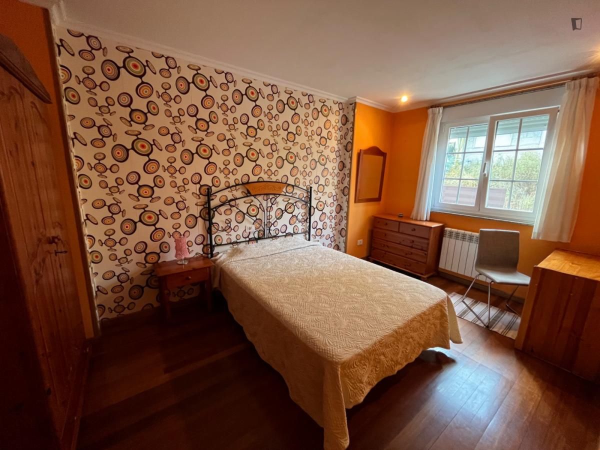 Bedroom of House or chalet to share in Lugo Capital  with Heating, Furnished and Oven