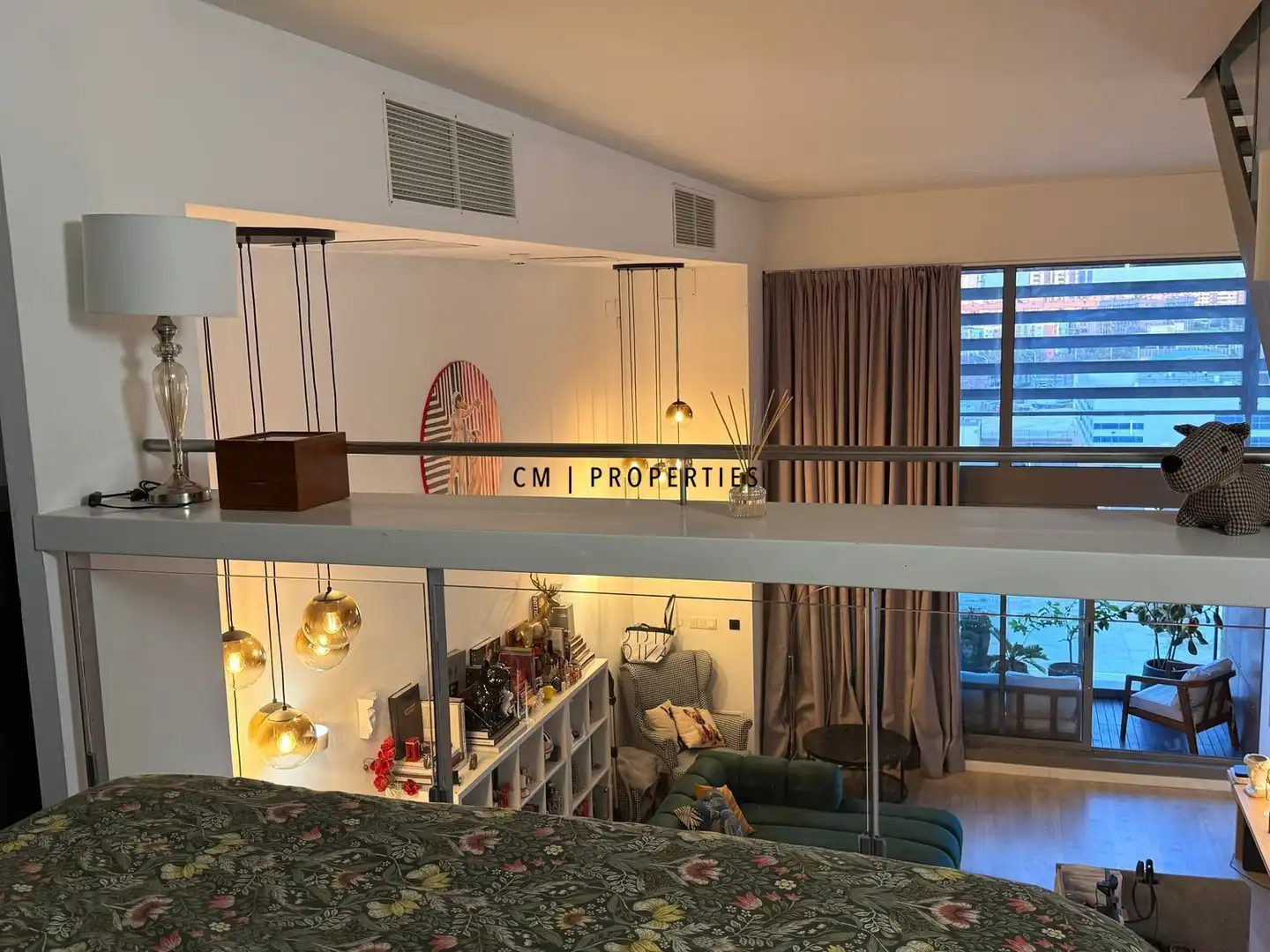 Wohnzimmer von Dachboden zum Verkauf in Xirivella mit Klimaanlage, Heizung und Terrasse