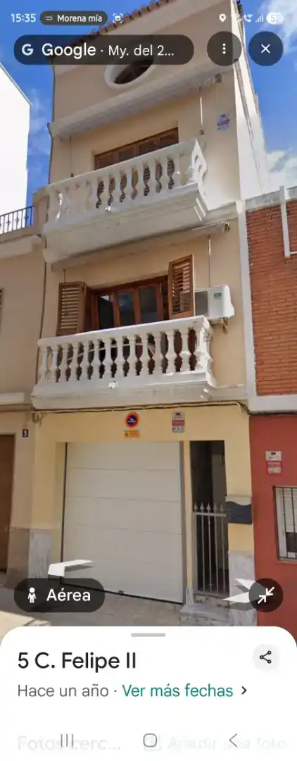 Terraza de Casa adosada en venta en Alzira con Aire acondicionado, Amueblado y Horno