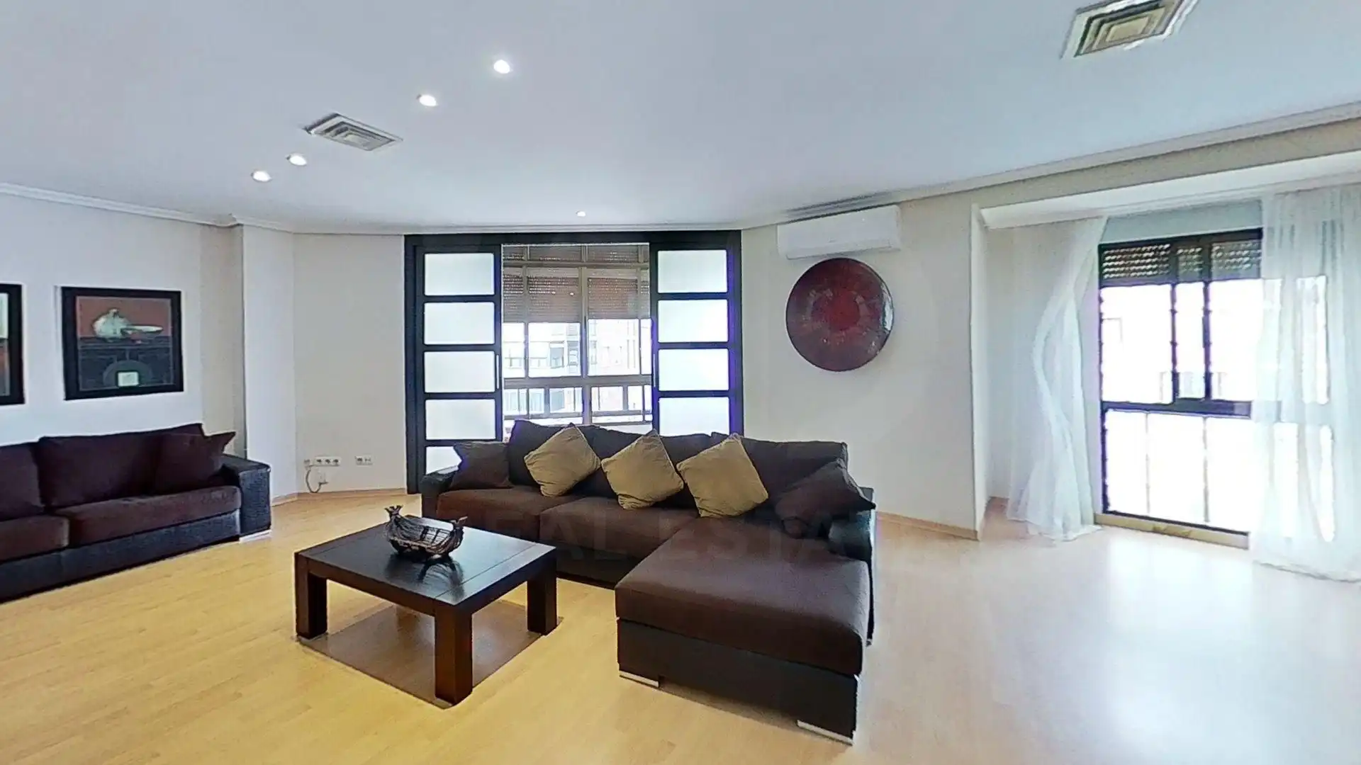 Wohnzimmer von Wohnung zur Miete in Centro
