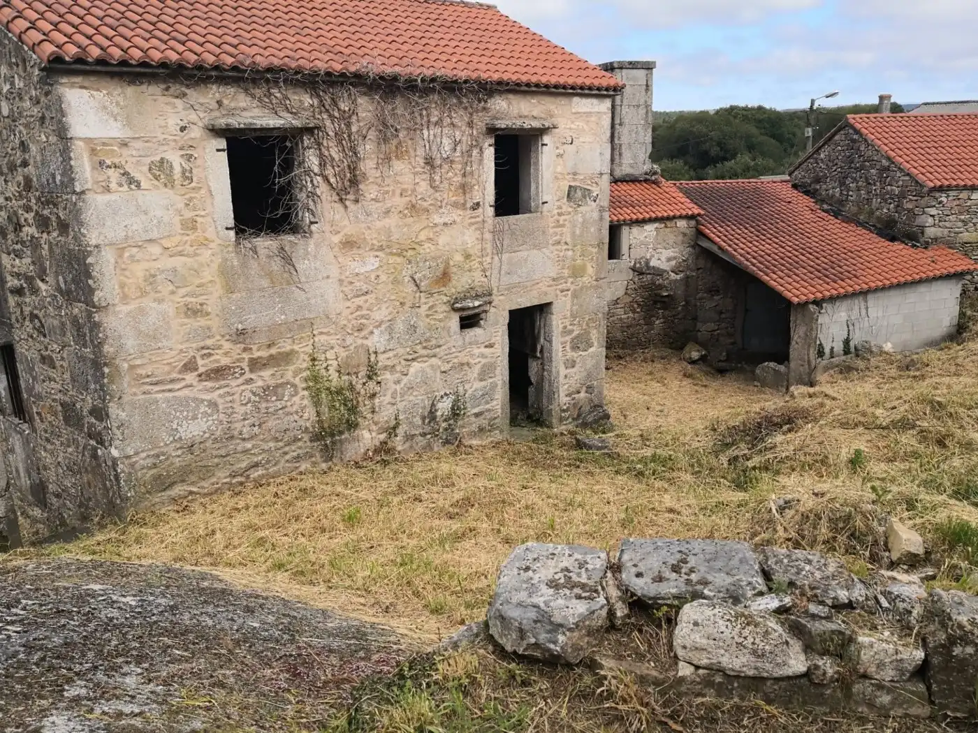 Vista exterior de Casa o xalet en venda en Zas