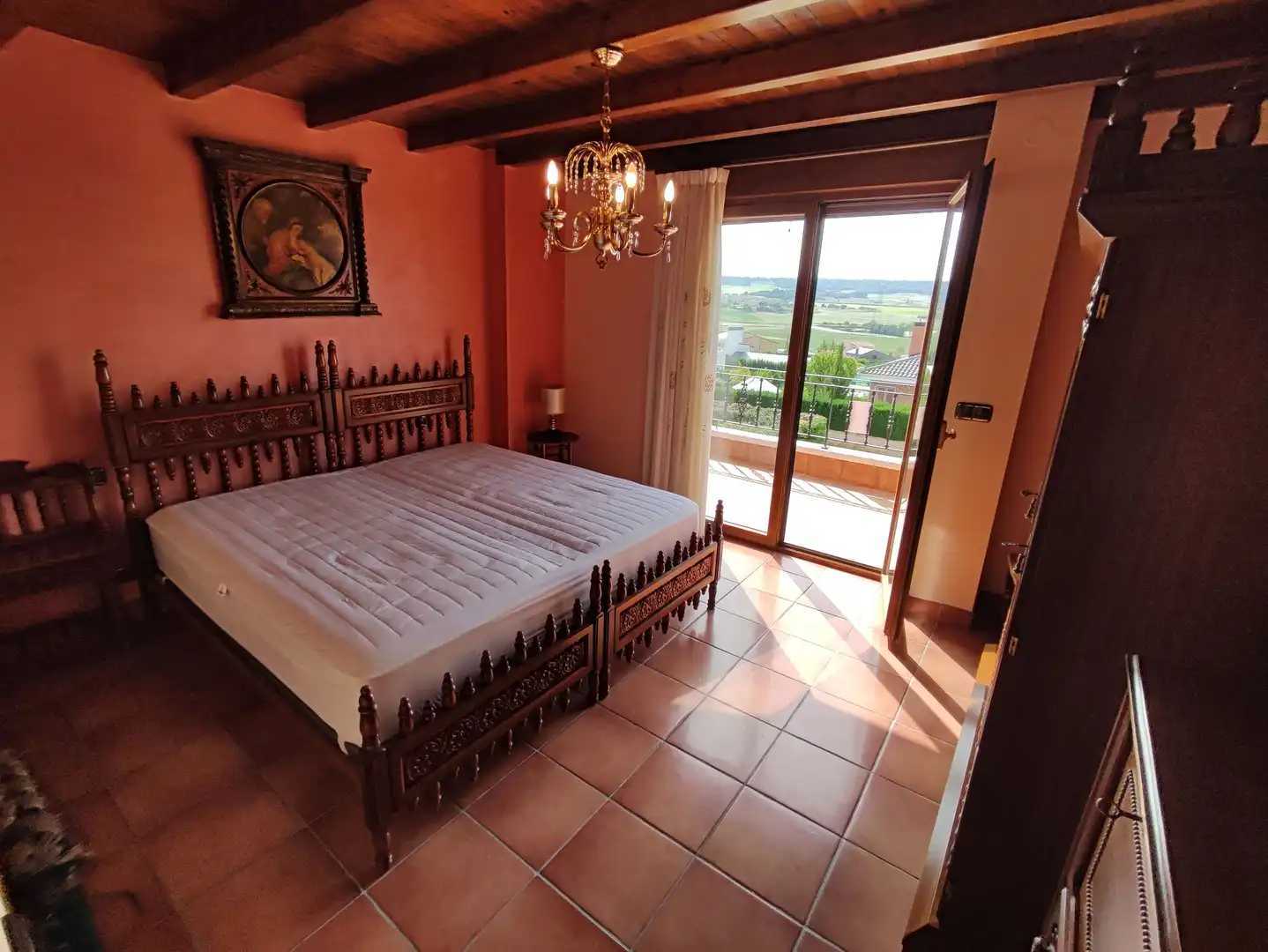 Habitación de Casa o chalet en venta en Villalobón con Calefacción, Jardín privado y Terraza