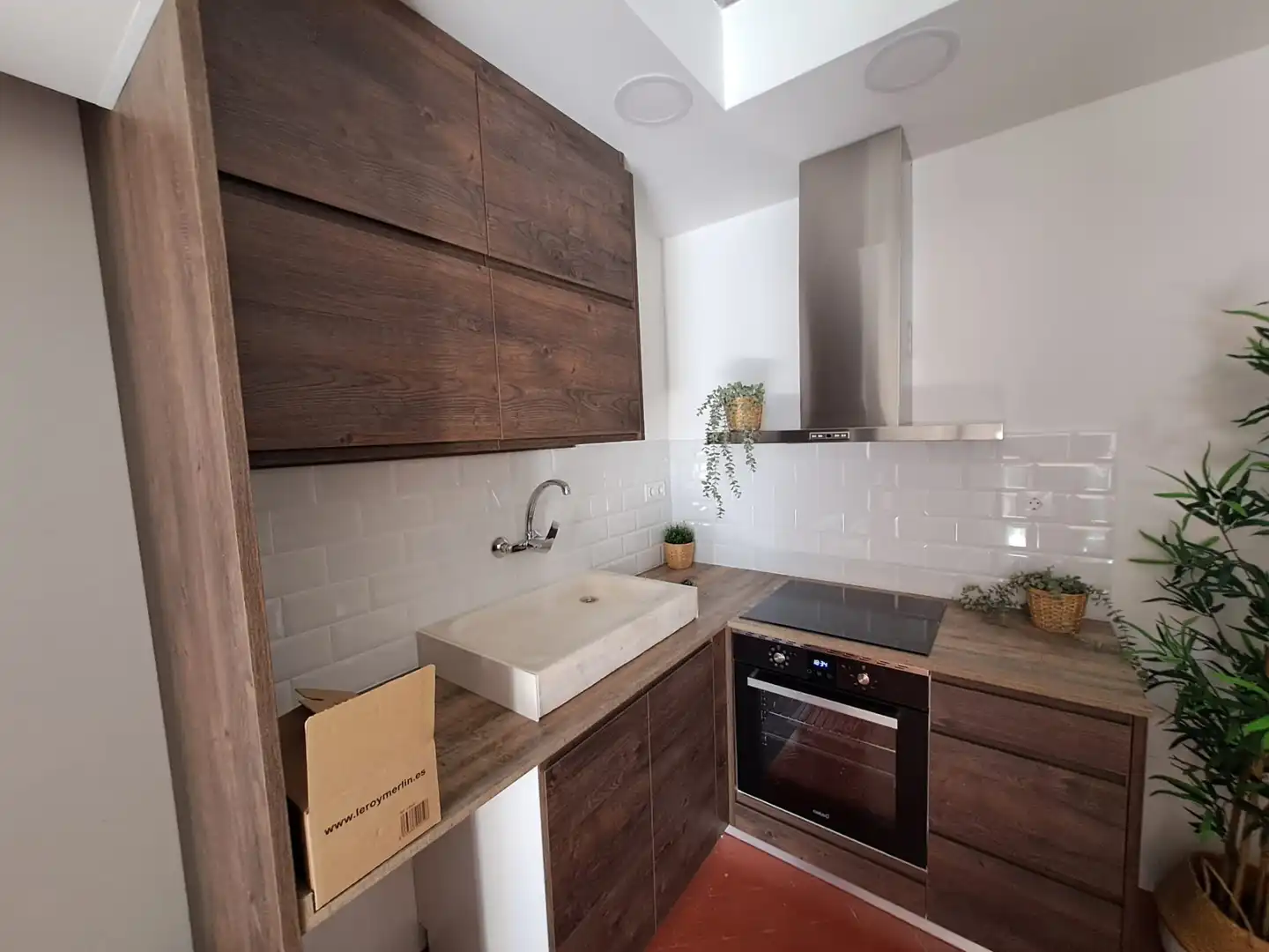 Cocina de Piso en venta en Barcelona con Horno y Balcón