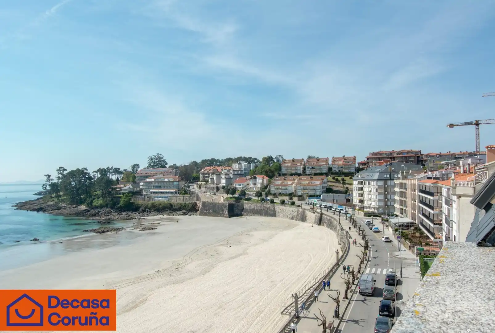 Vista exterior de Piso en venta en Sanxenxo con Calefacción, Terraza y Trastero