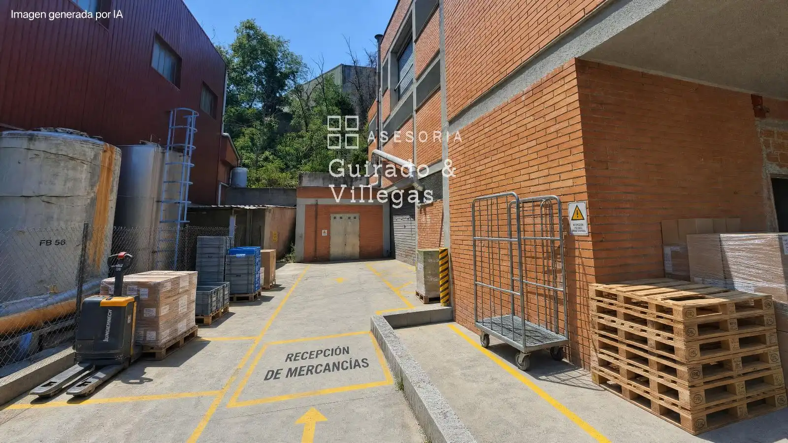 Aparcament de Nau industrial en venda en Granollers