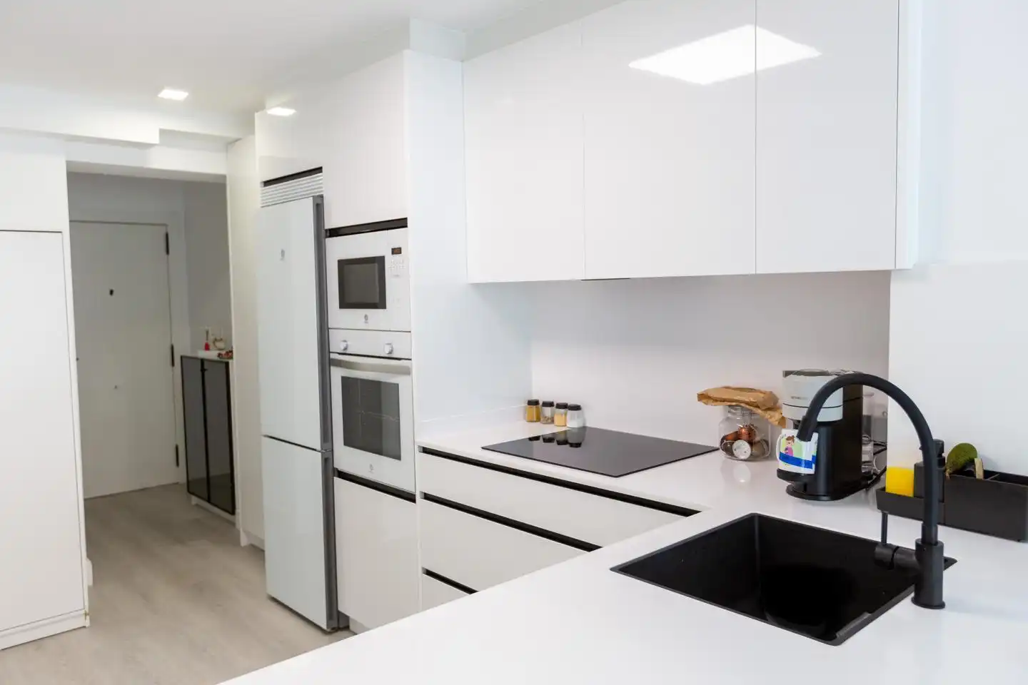 Kitchen of Flat for sale in A Coruña Capital   with Storage room