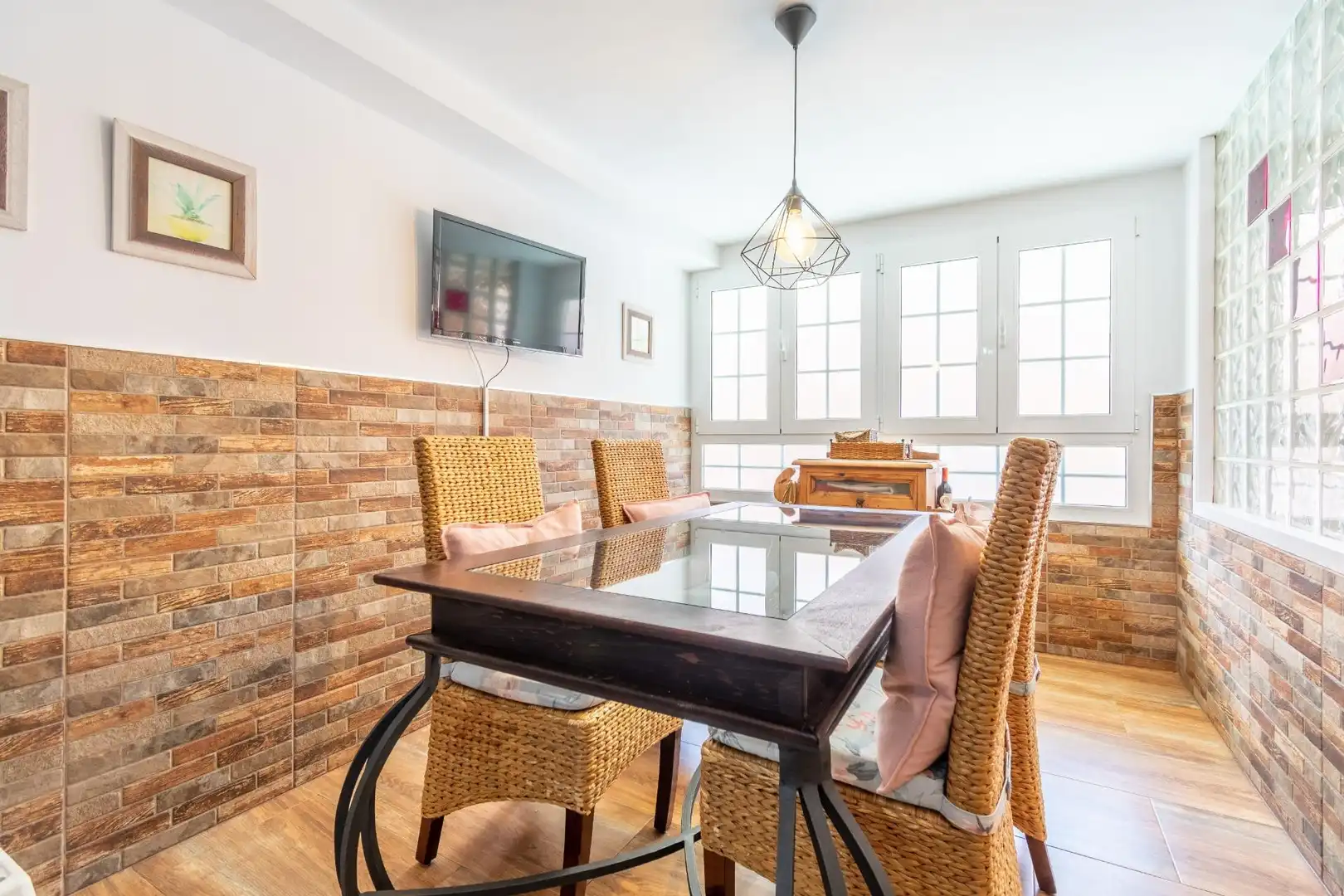 Comedor de Casa adosada en venta en Almería con Aire acondicionado, Calefacción y Terraza