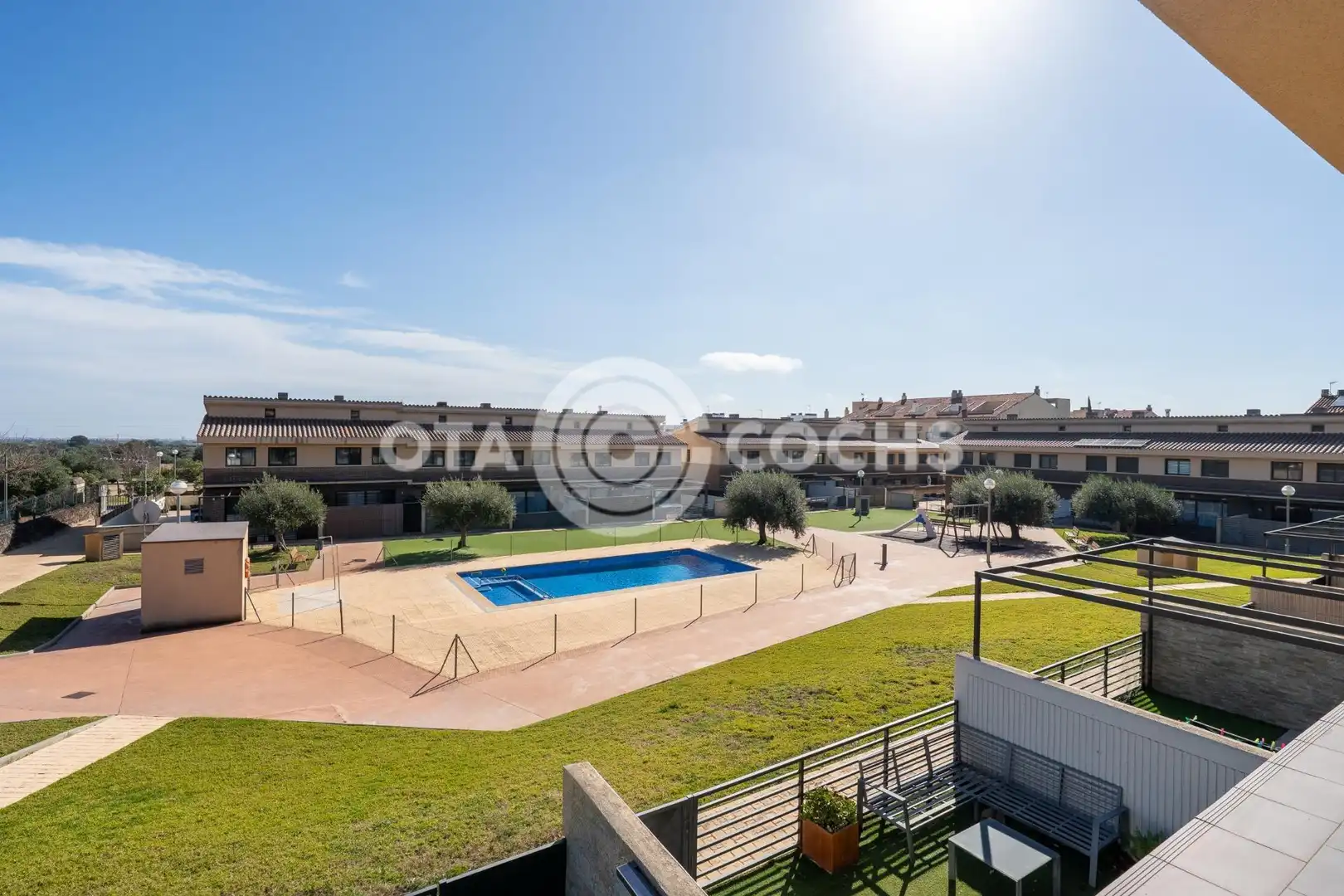 Exterior view of Detached homes for sale in Montbrió del Camp  with Air Conditioner, Private garden and Terrace