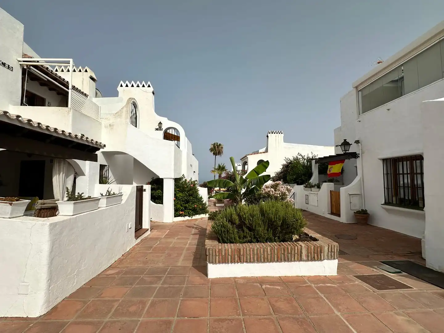 Exterior view of Flat for sale in Manilva  with Terrace, Furnished and Washing machine