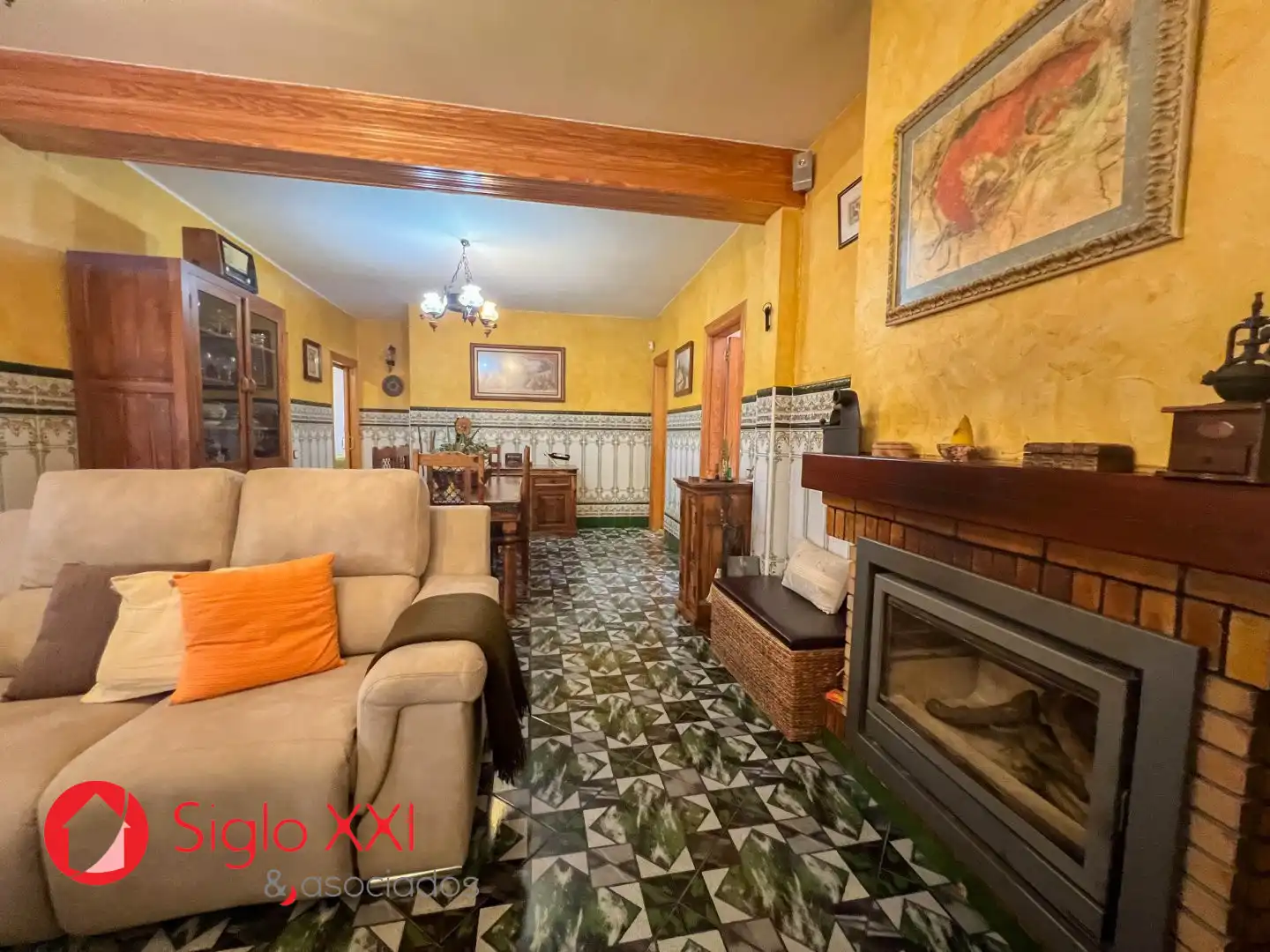 Sala de estar de Casa o chalet en venta en Vila-real con Aire acondicionado, Calefacción y Jardín privado